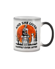 AND SHE LIVED HAPPILY EVER AFTER Color Changing Mug tile