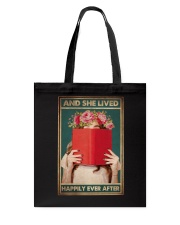 AND SHE LIVED HAPPILY EVER AFTER Tote Bag tile