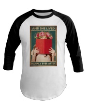 AND SHE LIVED HAPPILY EVER AFTER Baseball Tee tile