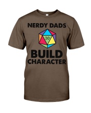 NERDY DADS BUILD CHARACTER Classic T-Shirt tile