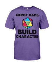 NERDY DADS BUILD CHARACTER Premium Fit Mens Tee tile