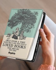 ONCE UPON A TIME - CUSTOM NAME Medium - Leather Notebook aos-medium-leather-notebook-lifestyle-front-05