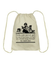 YOU CAN NEVER GET Drawstring Bag tile