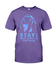 STAY YOUR STORY IS NOT OVER Premium Fit Mens Tee tile
