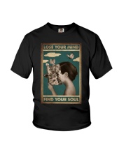 LOSE YOUR MIND FIND YOUR SOUL Youth T-Shirt tile