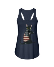 I LOVE MOM Ladies Flowy Tank tile