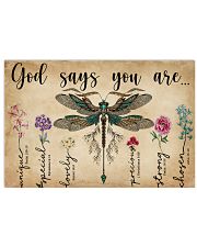 GOD SAYS YOU ARE 17x11 Poster front