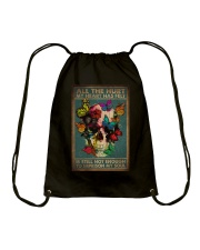 ALL THE HURT MY HEART HAS FELT Drawstring Bag tile