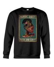 AFRO GIRL - NERDY DIRTY Crewneck Sweatshirt tile