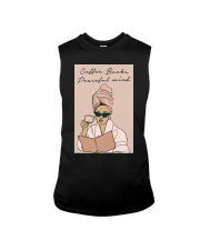 COFFEE BOOKS PEACEFUL MIND Sleeveless Tee tile