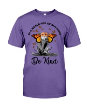 IN A WORLD FULL OF ANYTHING BE KIND Premium Fit Mens Tee tile