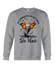 IN A WORLD FULL OF ANYTHING BE KIND Crewneck Sweatshirt tile