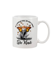 IN A WORLD FULL OF ANYTHING BE KIND Mug tile