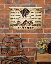 I AM - CUSTOM NAME 24x16 Poster poster-landscape-24x16-lifestyle-24