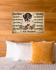 I AM - CUSTOM NAME 24x16 Poster poster-landscape-24x16-lifestyle-27