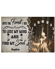HIPPIE - INTO THE FOREST - CUSTOM NAME 24x16 Poster front