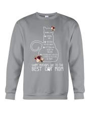 HAPPY MOTHER'S DAY TO BEST CAT MOM Crewneck Sweatshirt tile