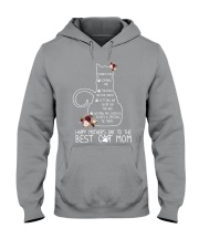 HAPPY MOTHER'S DAY TO BEST CAT MOM Hooded Sweatshirt tile