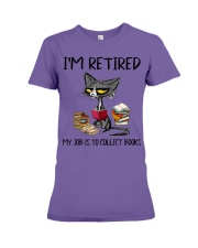 I'M RETRIED Premium Fit Ladies Tee tile