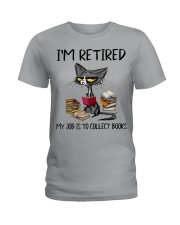 I'M RETRIED Ladies T-Shirt tile
