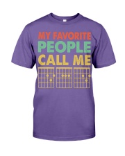 MUSIC CHORDS DAD Premium Fit Mens Tee tile