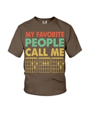 MUSIC CHORDS DAD Youth T-Shirt tile