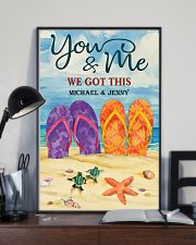 YOU AND ME WE GOT THIS - CUSTOM NAME 11x17 Poster lifestyle-poster-2