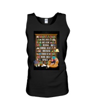 ONE DOES NOT STOP BUYING BOOKS Unisex Tank tile