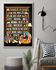 ONE DOES NOT STOP BUYING BOOKS 11x17 Poster lifestyle-poster-1