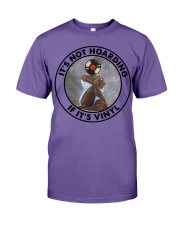 IT'S NOT HOARDING IF IT'S VINYL Premium Fit Mens Tee tile