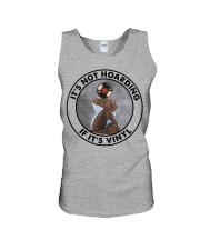 IT'S NOT HOARDING IF IT'S VINYL Unisex Tank tile