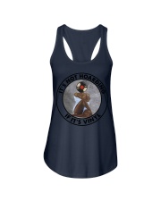 IT'S NOT HOARDING IF IT'S VINYL Ladies Flowy Tank tile