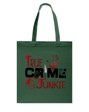 TRUE CRIME JUNKIE Tote Bag tile