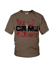 TRUE CRIME JUNKIE Youth T-Shirt tile