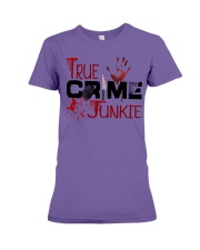 TRUE CRIME JUNKIE Premium Fit Ladies Tee tile