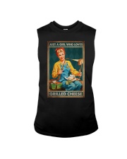JUST A GIRL WHO LOVES GRILLED CHEEDE Sleeveless Tee tile