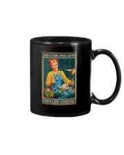 JUST A GIRL WHO LOVES GRILLED CHEEDE Mug tile