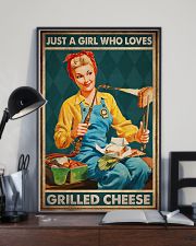JUST A GIRL WHO LOVES GRILLED CHEEDE 11x17 Poster lifestyle-poster-2