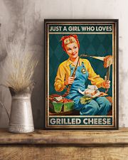 JUST A GIRL WHO LOVES GRILLED CHEEDE 11x17 Poster lifestyle-poster-3