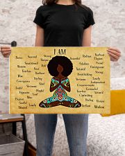 YOGA AFRO - I AM 24x16 Poster poster-landscape-24x16-lifestyle-20