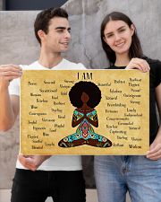 YOGA AFRO - I AM 24x16 Poster poster-landscape-24x16-lifestyle-21