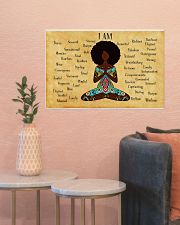 YOGA AFRO - I AM 24x16 Poster poster-landscape-24x16-lifestyle-22
