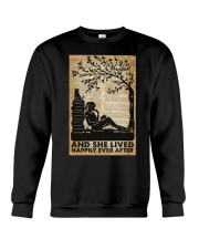 AND SHE LIVED HAPPILY EVER AFTER Crewneck Sweatshirt tile