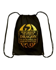 DO NOT MEDDLE IN THE AFFAIRS OF DRAGON Drawstring Bag tile