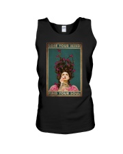 LOSE YOUR MIND FIND YOUR SOUL Unisex Tank tile