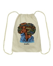 AFRO GIRL Drawstring Bag tile