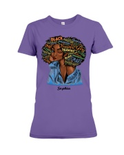AFRO GIRL Premium Fit Ladies Tee tile