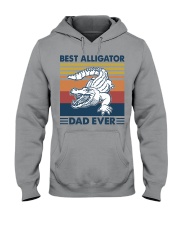 BEST ALLIGATO DAD EVER Hooded Sweatshirt tile