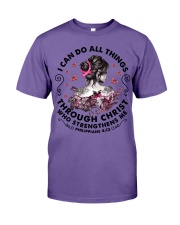 I CAN DO ALL THINGS THROUGH CHRIST Premium Fit Mens Tee tile