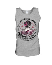 I CAN DO ALL THINGS THROUGH CHRIST Unisex Tank tile